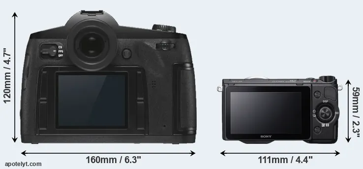 Comparison S3 or NEX-5R rear