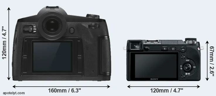 Comparison S3 or NEX-6 rear