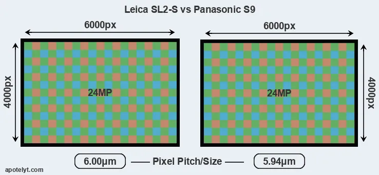 Leica SL2-S versus S9 MP