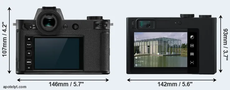 Comparison Leica SL2-S or ZX1 rear