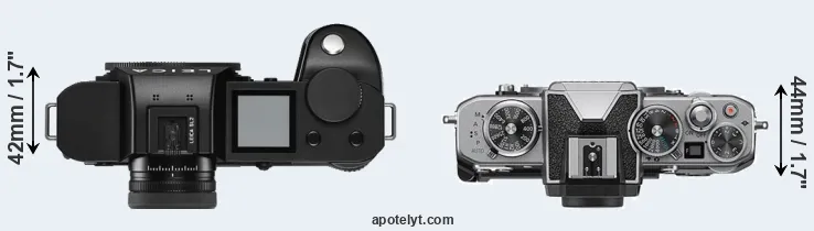 Compare Leica SL2 versus Z fc top