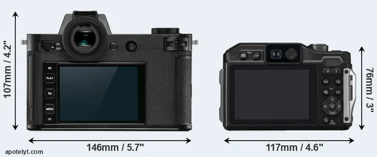 Comparison Leica SL2 or TS7 rear