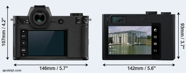 Comparison Leica SL2 or ZX1 rear