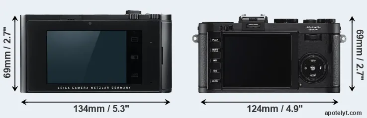 Comparison T Typ 701 or X2 rear