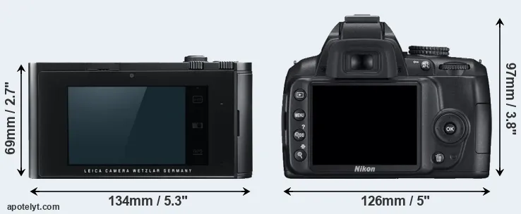 Comparison T Typ 701 or D3000 rear