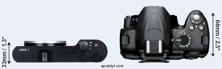 Compare T Typ 701 versus D3000 top