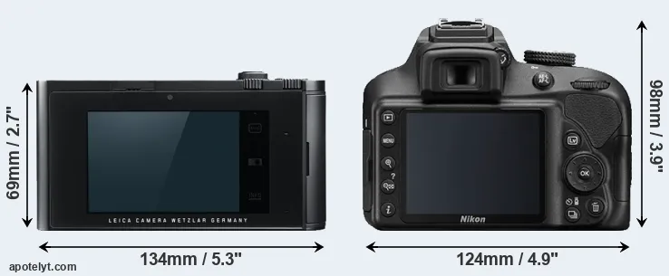 Comparison T Typ 701 or D3400 rear
