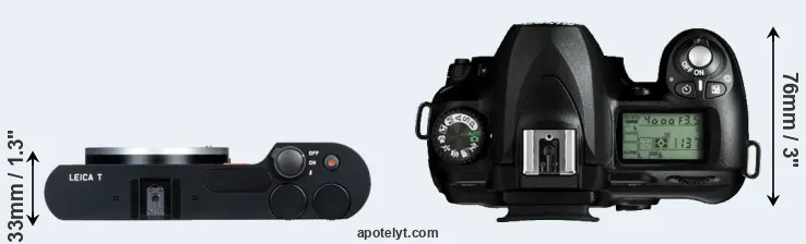 Compare T Typ 701 versus D50 top
