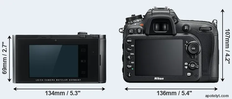 Comparison T Typ 701 or D7200 rear