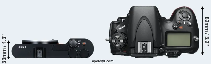 Compare T Typ 701 versus D800E top