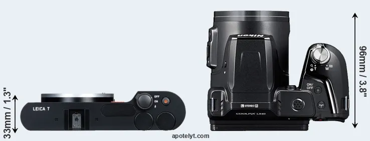 Compare T Typ 701 versus L840 top