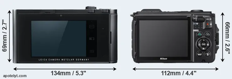 Comparison T Typ 701 or W300 rear