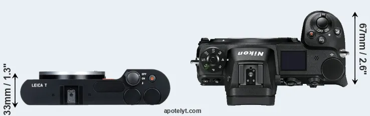 Compare T Typ 701 versus Z7 top