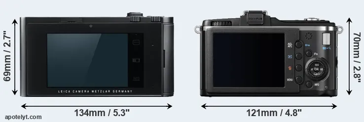 Comparison T Typ 701 or E-P2 rear