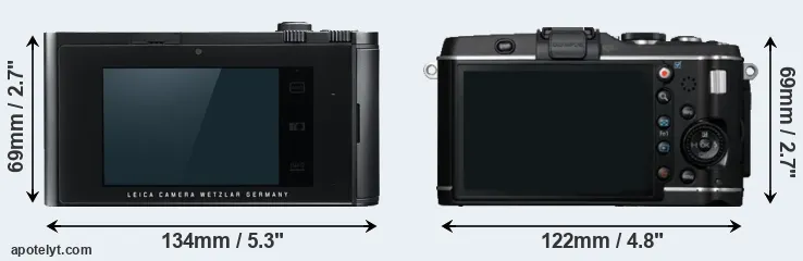 Comparison T Typ 701 or E-P3 rear