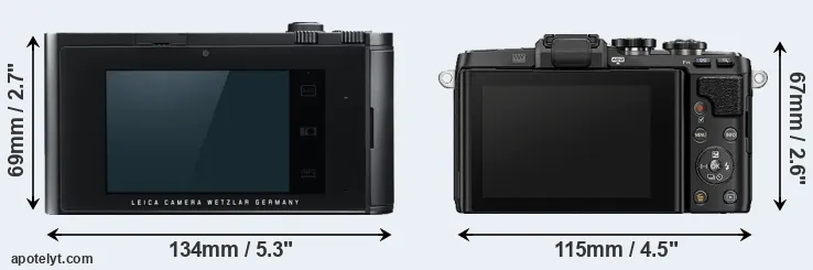 Comparison T Typ 701 or E-PL7 rear