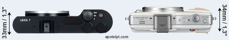 Compare T Typ 701 versus E-PM2 top