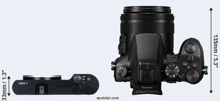 Compare T Typ 701 versus FZ2000 top
