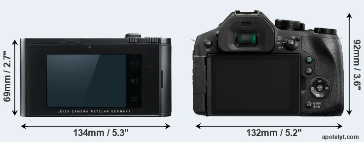 Comparison T Typ 701 or FZ300 rear