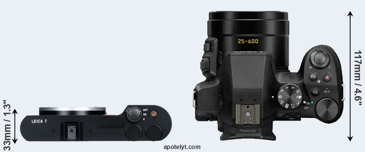 Compare T Typ 701 versus FZ300 top