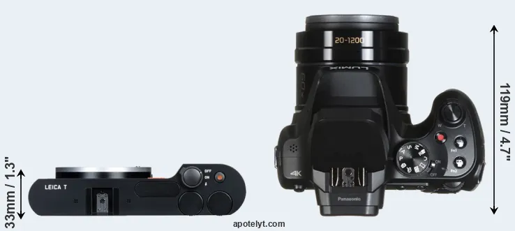 Compare T Typ 701 versus FZ80 top