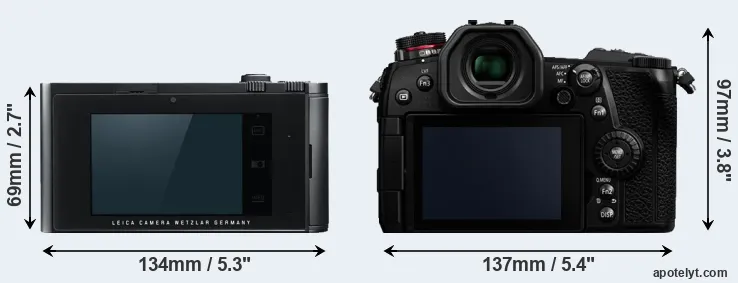 Comparison T Typ 701 or G9 rear