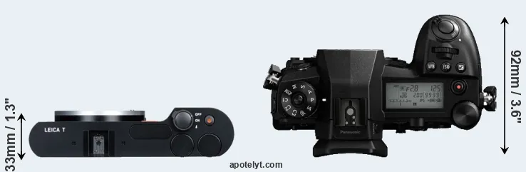 Compare T Typ 701 versus G9 top