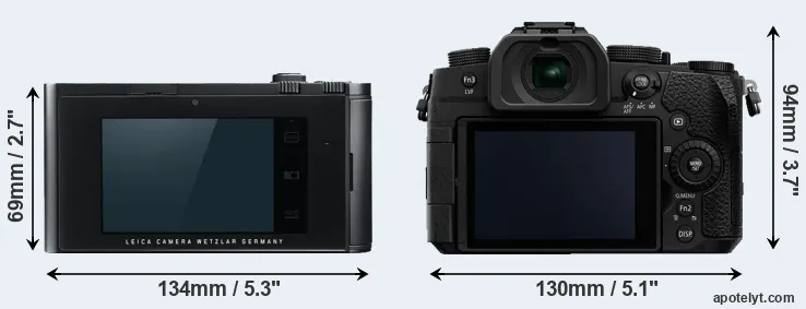 Comparison T Typ 701 or G95 rear