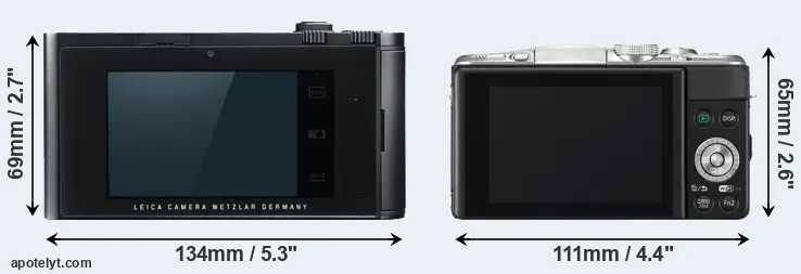 Comparison T Typ 701 or GF6 rear