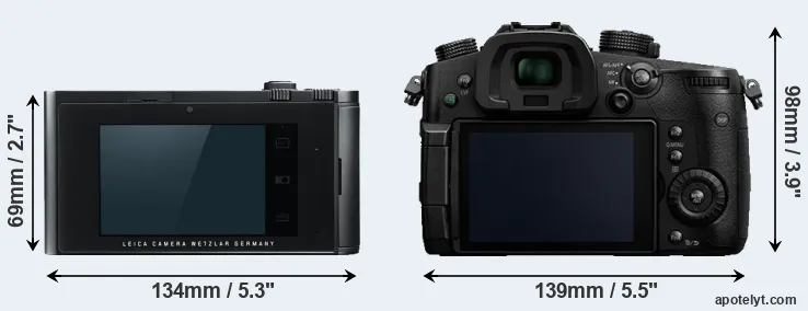 Comparison T Typ 701 or GH5 rear