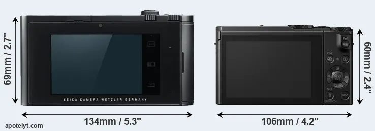 Comparison T Typ 701 or LX10 rear