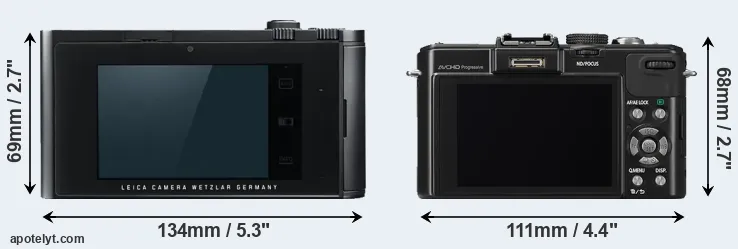 Comparison T Typ 701 or LX7 rear