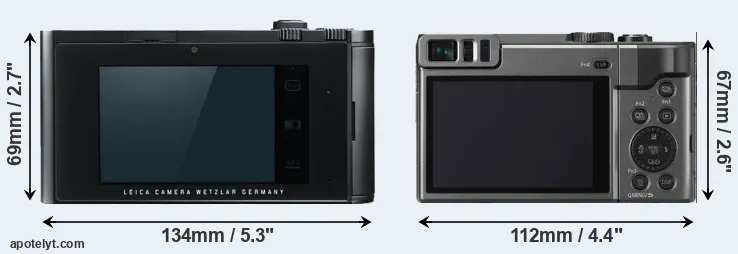 Comparison T Typ 701 or ZS70 rear