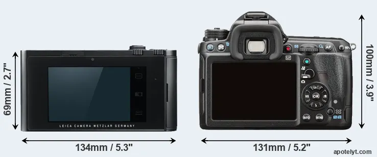 Comparison T Typ 701 or K-3 II rear