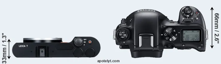 Compare T Typ 701 versus NX1 top