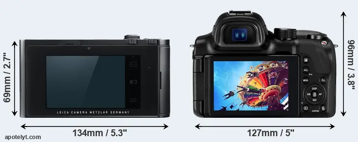 Comparison T Typ 701 or NX30 rear