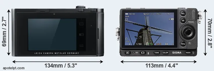 Comparison T Typ 701 or fp rear