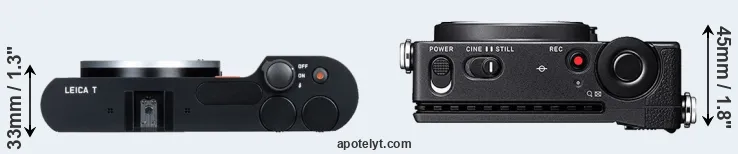 Compare T Typ 701 versus fp top