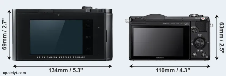 Comparison T Typ 701 or A5000 rear