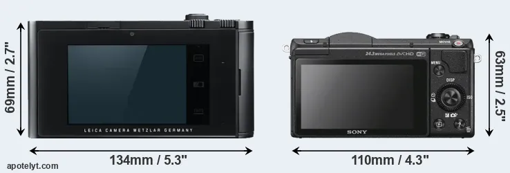 Comparison T Typ 701 or A5100 rear