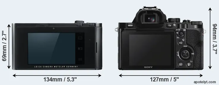 Comparison T Typ 701 or A7S rear