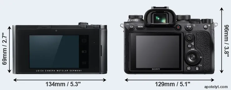 Comparison T Typ 701 or A9 II rear