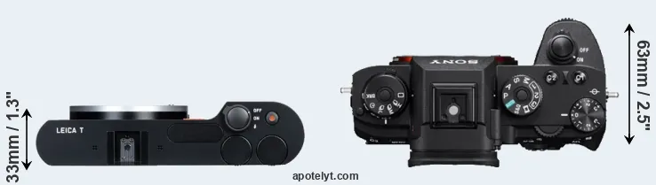 Compare T Typ 701 versus A9 top
