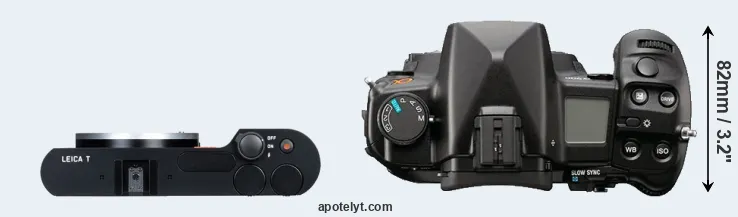 Compare T Typ 701 versus A900 top