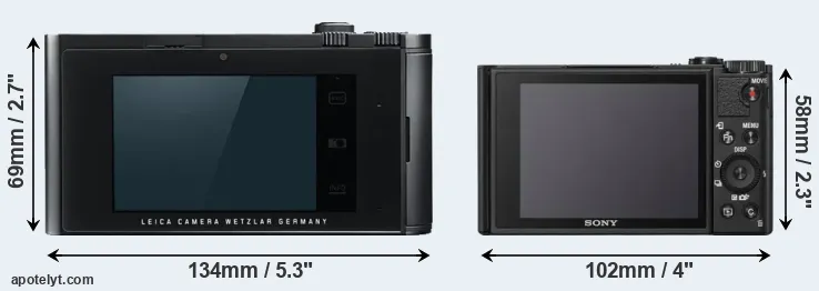 Comparison T Typ 701 or WX800 rear
