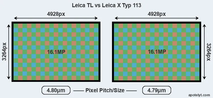 TL versus X Typ 113 MP