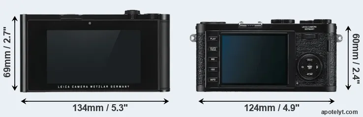 Comparison TL or X1 rear