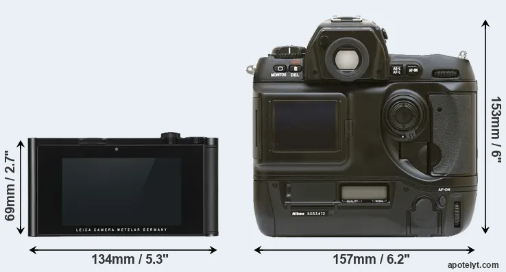 Comparison TL or D1 rear