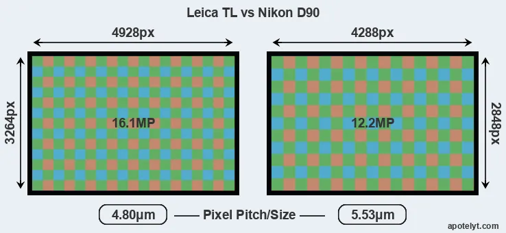 TL versus D90 MP