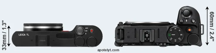 Compare TL versus Z30 top